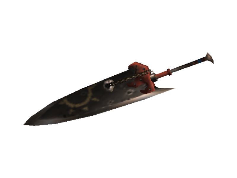 In-game render of weapon