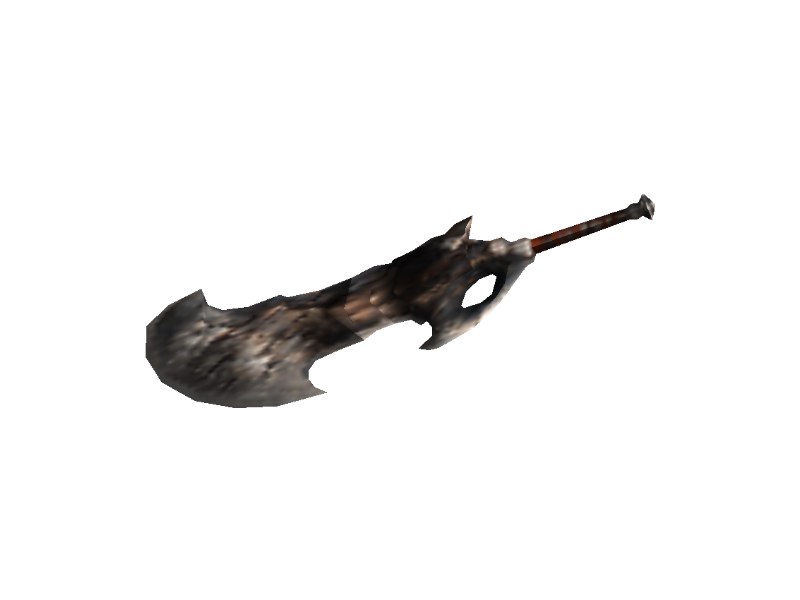 In-game render of weapon