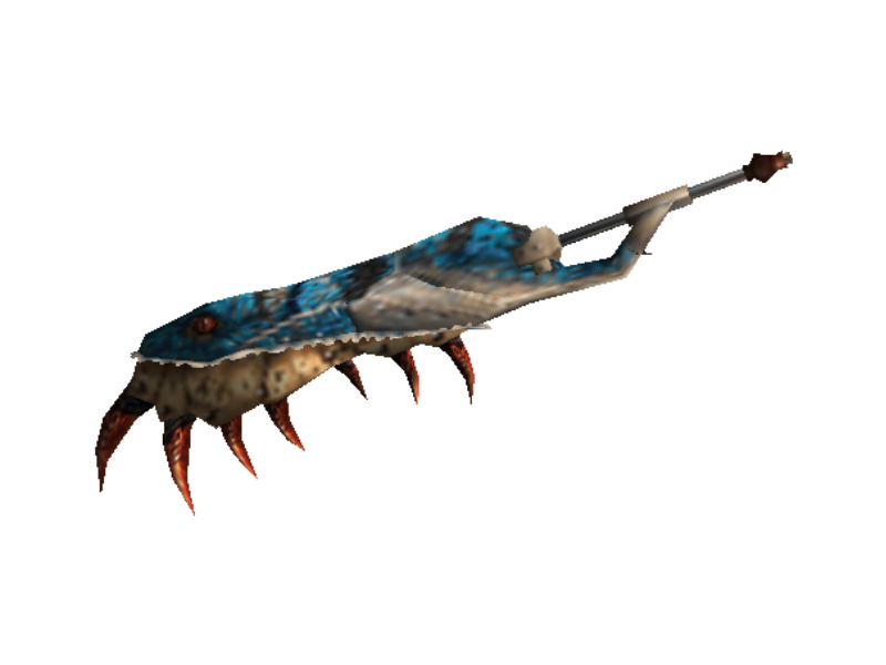 In-game render of weapon