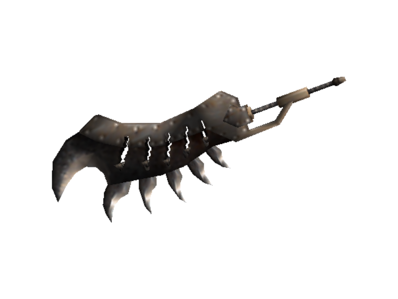 In-game render of weapon